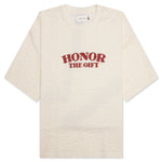 Stripe Box Tee - Bone