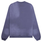 Stu Applique Crew - Blue