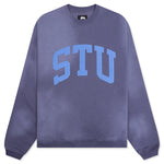 Stu Applique Crew - Blue