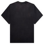 Studded Logo Tee - Washed Black