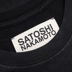 Studded Logo Tee - Washed Black
