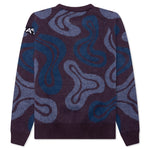 Stupid Lava Lamp Knitted Pullover - Dark Mahogany