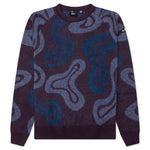 Stupid Lava Lamp Knitted Pullover - Dark Mahogany