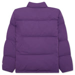 Nylon Down Puffer - Purple