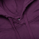 Skull & Bones Pigment Dyed Hoodie - Purple