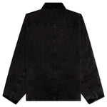 Washed Canvas Shop Jacket - Black
