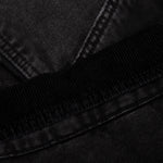 Washed Canvas Shop Jacket - Black
