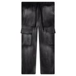 Sunfade Logo Cargo Sweatpant - Faded Black