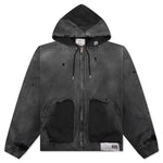 Sun Faded Parka - Black
