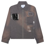 Sunbleached Trucker Jacket - Grey