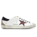 Super-Star Sneakers - White/Taupe/Bordeaux/Black