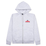 Superior Quality Zip Hoodie - Ash Heather