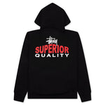 Superior Quality Zip Hoodie - Black