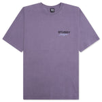 Surf Club Pigment Dyed Tee - Grape
