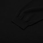 Crewneck Knitted Sweater - Black