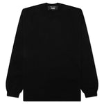 Crewneck Knitted Sweater - Black