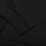 Cotton Sweater - Black