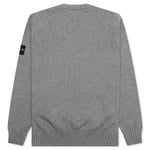 Knitted Sweater - Melange Grey