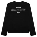 Layered Sweater With T-Shirt - Black