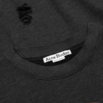Sweater Printed Logo - Black Melange