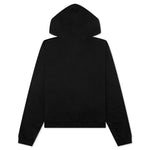 Maxi Slogan Hoodie - Black