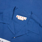Poplin Bowling Shirt - Mazarine Blue