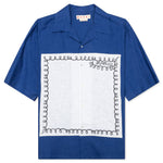 Poplin Bowling Shirt - Mazarine Blue