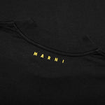 Slogan Print T-Shirt - Black