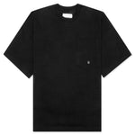 Beaded Detail T-Shirt - Black
