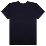 Pleated T-Shirt - Blue