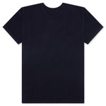 Pleated T-Shirt - Blue