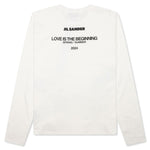 Love is The Beginning Crewneck T-Shirt - Coconut