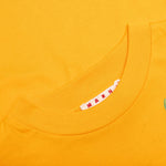 Organic Cotton T-Shirt With Marni Dripping Print- Light Orange