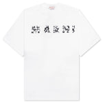 Pop Fields Logo T-Shirt - Lily/White