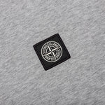 Compass Patch Logo S/S T-Shirt - Melange Grey