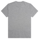 Compass Patch Logo S/S T-Shirt - Melange Grey