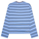 Striped Long Sleeve T-Shirt - Periwinkle