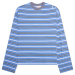 Striped Long Sleeve T-Shirt - Periwinkle
