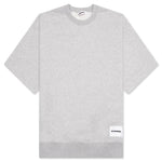 Crew Neck T-Shirt - Powder Grey