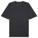 Number Logo Cotton T-Shirt - Washed Black