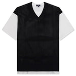 Cotton Jersey x Polyester T-Shirt - White