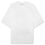 Slogan Print Organic Cotton T-Shirt - Lily White