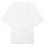 Scribble Logo Cotton T-Shirt - Lily White