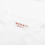 Scribble Logo Cotton T-Shirt - Lily White