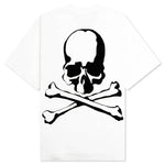 Spray Paint Knit T-Shirt - White