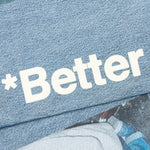 Tabloid Denim Pants - Indigo