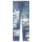 Tabloid Denim Pants - Indigo