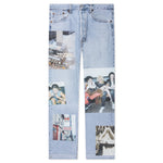 Tabloid Denim Pants - Indigo
