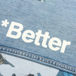 Tabloid Denim Pants - Indigo
