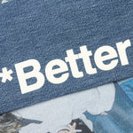 Tabloid Denim Pants - Indigo